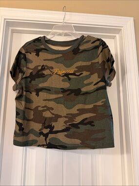Women Camo 'Princess' Tee -